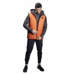 Bauer Fleece Hooded Puffer Vest Men's