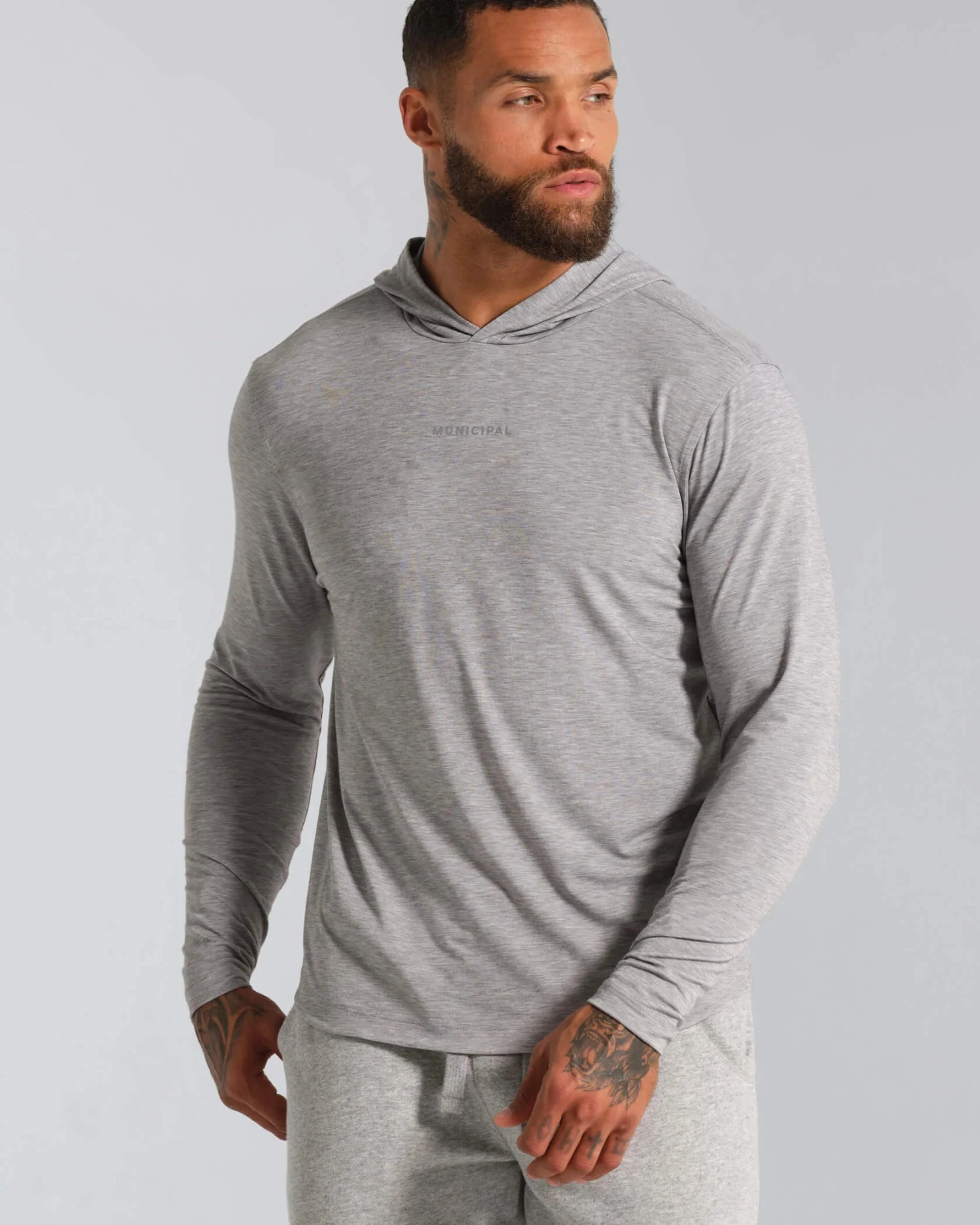 Men's Sport Utility LS Hooded T-Shirt 5 Men's Sport Utility LS Hooded T-Shirt - Image 4