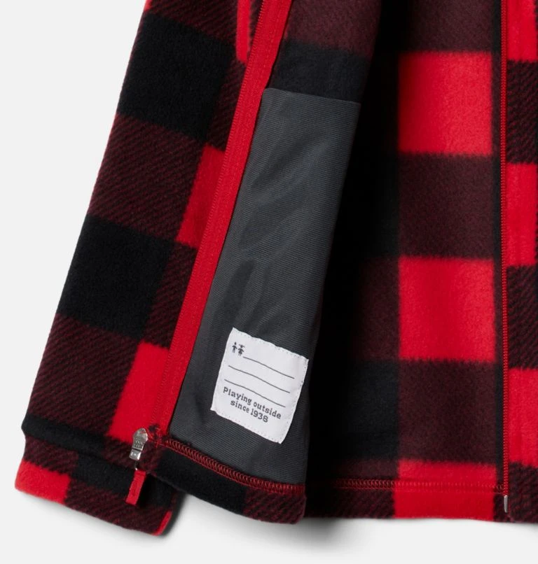 Columbia Boys' Zing III Printed Fleece Jacket 8 Columbia Boys' Zing III Printed Fleece Jacket - Image 6