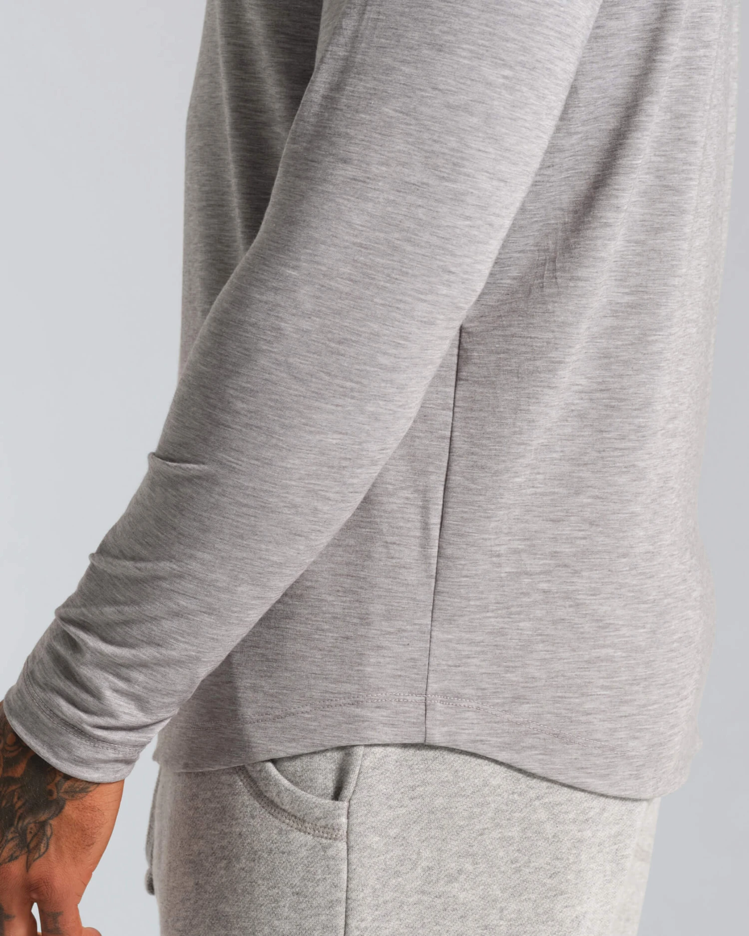 Men's Sport Utility LS Hooded T-Shirt 7 Men's Sport Utility LS Hooded T-Shirt - Image 6