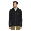 Woods MENS MCKALE FLEECE ZIP UP HOODIE -Columbia Store 166462 black 1 Large
