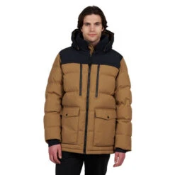 Men's Berkley Quilted Insulated Jacket -Columbia Store 33395 otter 1 Large