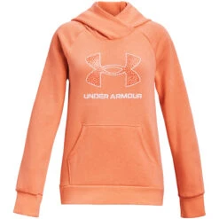 Under Armour Girl's Youth Rival Fleece Big Logo Hoodie -Columbia Store 456YG