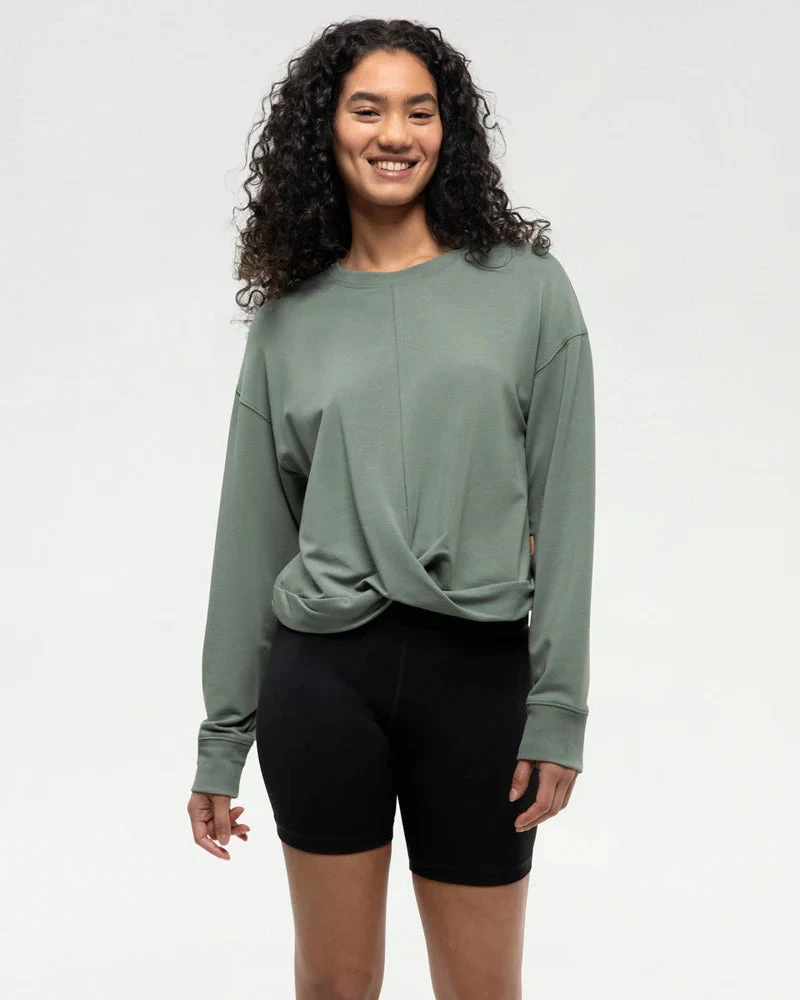 Tentree Women's Tatlow Fleece Sweatshirt 3 Tentree Women's Tatlow Fleece Sweatshirt