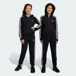 ADIDAS Kid's Essentials 3-Stripes Fleece Pants