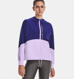 Under Armour Women's Woven Full Zip Jacket -Columbia Store 6gnn