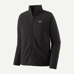 Patagonia Men's R1 TechFace Fleece Jacket 7 Patagonia Men's R1 TechFace Fleece Jacket -Columbia Store 83581 BLK