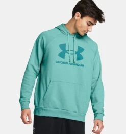 Under Armour Men's Rival Fleece Logo Hoodie 32 Under Armour Men's Rival Fleece Logo Hoodie -Columbia Store 8C7VB