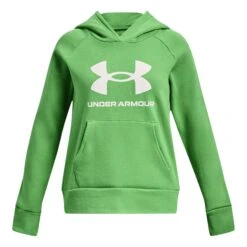 Under Armour Boys' Rival Fleece Big Logo Hoodie -Columbia Store ARM 1379791 316 A