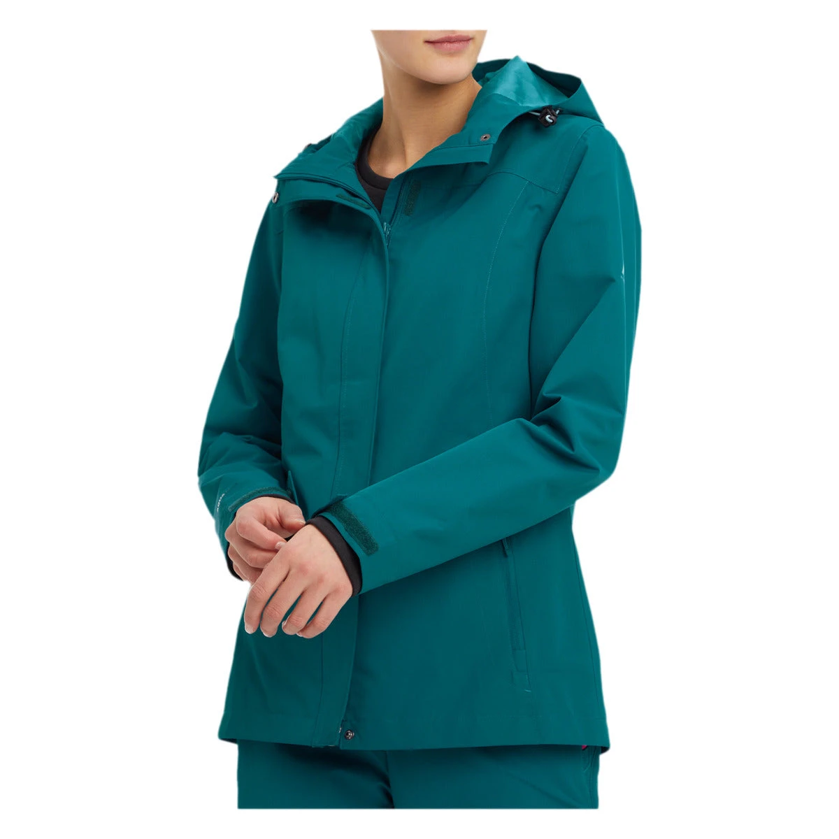 McKinley Women's Terang II Hooded Rain Jacket 6 McKinley Women's Terang II Hooded Rain Jacket - Image 4