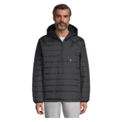 Men's Detour Anorak Hooded Insulated Jacket