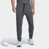 ADIDAS Essentials Fleece Regular Tapered Men's Pants -Columbia Store Essentials Fleece Regular Tapered Pants Grey HL2243 21 model