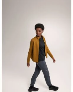 Arc'teryx Women's Covert Cardigan Fleece Jacket -Columbia Store F23 X000005715 Covert Cardigan Yukon Heather Women s Full Body