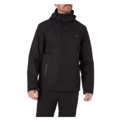 McKinley Men's Terang II Hooded Rain Jacket