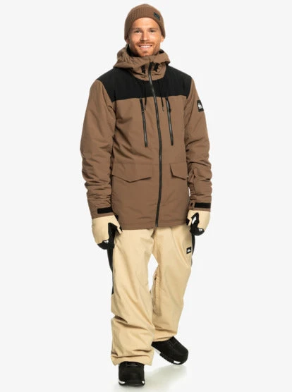 Quiksilver Men's Fairbanks Technical Snow Jacket 6 Quiksilver Men's Fairbanks Technical Snow Jacket - Image 4