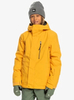 Quiksilver Boys' Mission Solid Insulated Snow Jacket