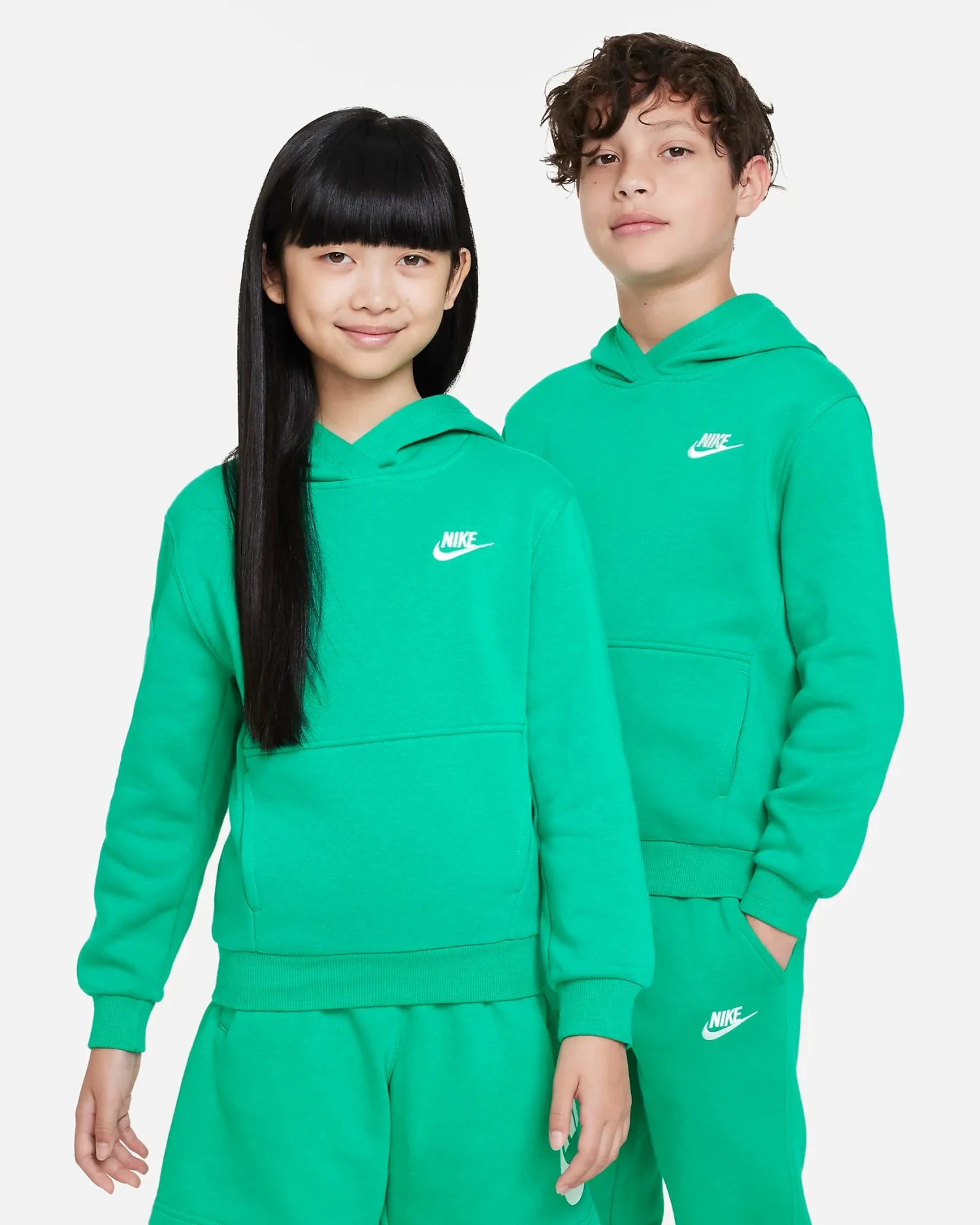 Nike Big Kids Sportswear Club Fleece Pullover Hoodie 5 Nike Big Kids Sportswear Club Fleece Pullover Hoodie - Image 3
