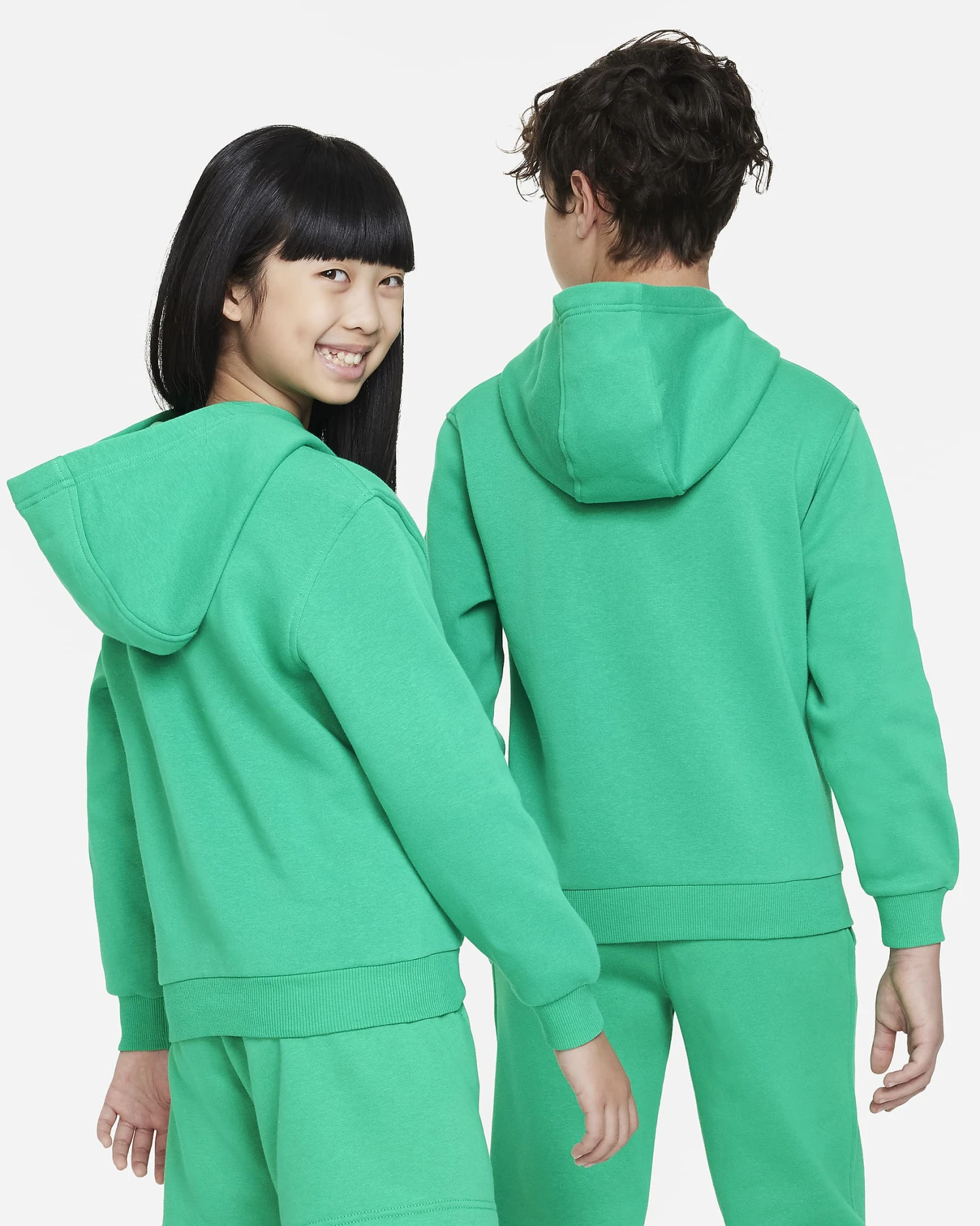 Nike Big Kids Sportswear Club Fleece Pullover Hoodie 6 Nike Big Kids Sportswear Club Fleece Pullover Hoodie - Image 4