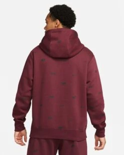 Nike Men's Club Fleece All-Over Print Pullover Hoodie -Columbia Store HM652