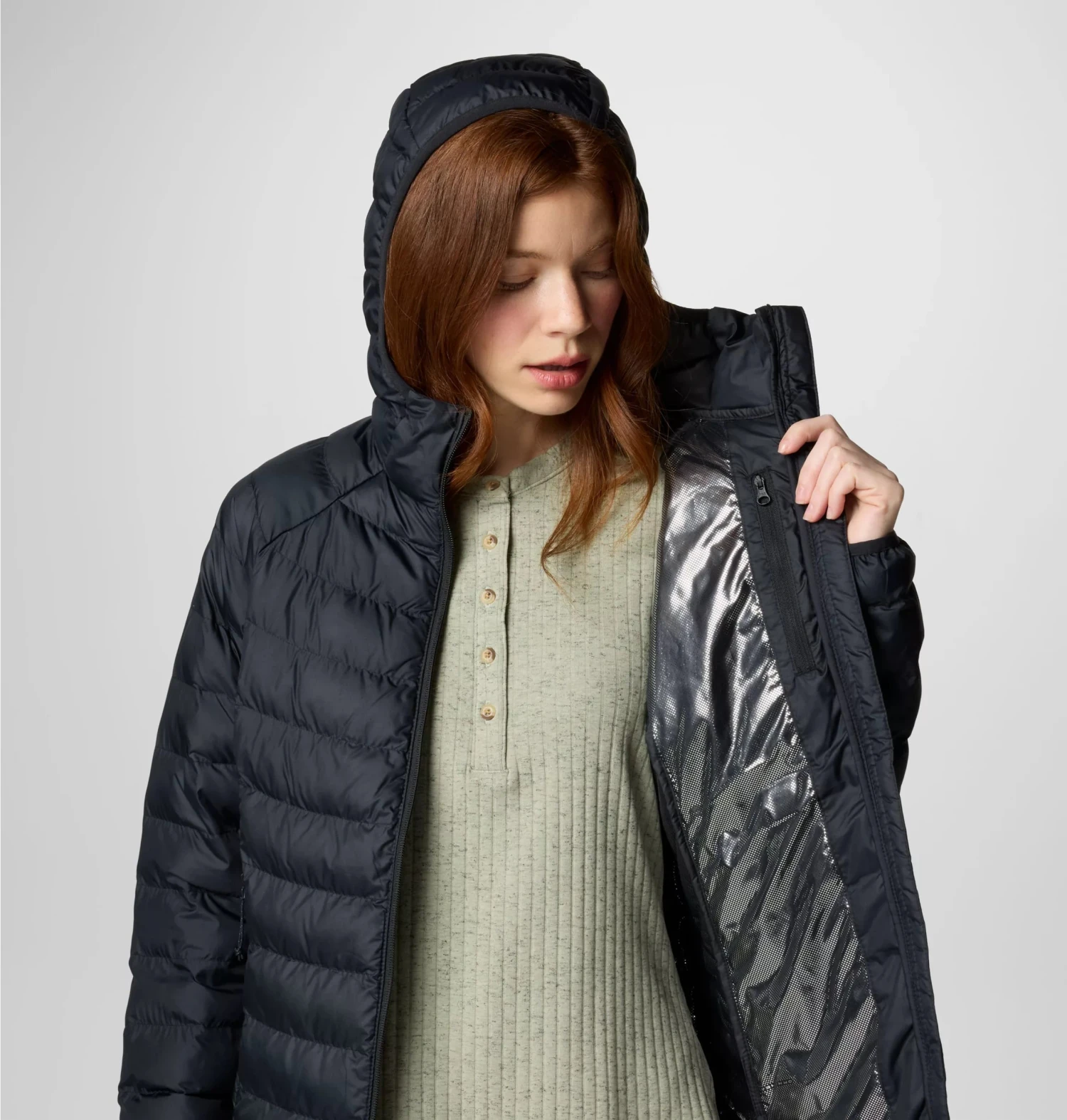 Columbia Women's Powder Lite II Hooded Jacket 6 Columbia Women's Powder Lite II Hooded Jacket - Image 4