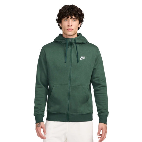 Nike Men's Sportswear Club Fleece Full-Zip Hoodie 9 Nike Men's Sportswear Club Fleece Full-Zip Hoodie - Image 7