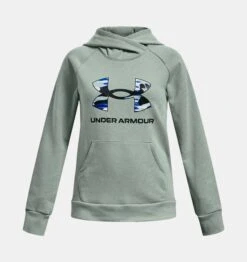 Under Armour Girl's Youth Rival Fleece Big Logo Hoodie -Columbia Store PS1373127 781 HF