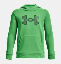 Under Armour BOYS' ARMOUR FLEECE® BIG LOGO HOODIE -Columbia Store PS1373540 328 HF