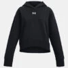 Under Armour Girl's Rival Fleece Crop Hoodie -Columbia Store PS1379517 001 HF
