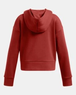 Under Armour Girl's Rival Fleece Crop Hoodie -Columbia Store PS1379517 840 HB