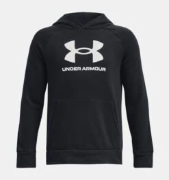 Under Armour Boys' Rival Fleece Big Logo Hoodie