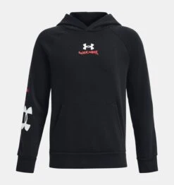 Under Armour Boys' UA Rival Fleece Graphic Hoodie