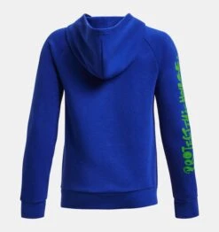 Under Armour Boys' UA Rival Fleece Graphic Hoodie -Columbia Store PS1379797 400 HB