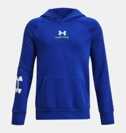 Under Armour Boys' UA Rival Fleece Graphic Hoodie -Columbia Store PS1379797 400 HF