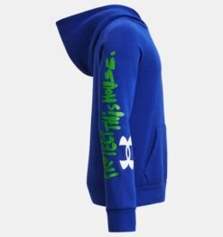 Under Armour Boys' UA Rival Fleece Graphic Hoodie -Columbia Store PS1379797 400 HS