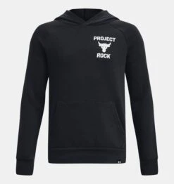 Under Armour Boy's Project Rock Rival Fleece Hoodie