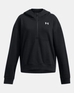 Under Armour Girl's Rival Fleece Textured ½ Zip