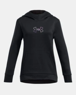 Under Armour Girl's Armour Fleece Big Logo Hoodie