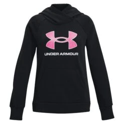 Under Armour Girl's Youth Rival Fleece Big Logo Hoodie -Columbia Store RHBDF