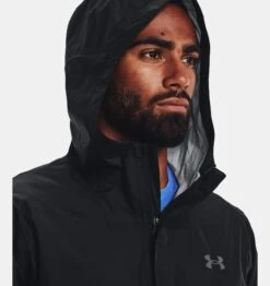 Under Armour Men's Stormproof Cloudstrike 2.0 Jacket -Columbia Store V5 1374644 001 HOOD