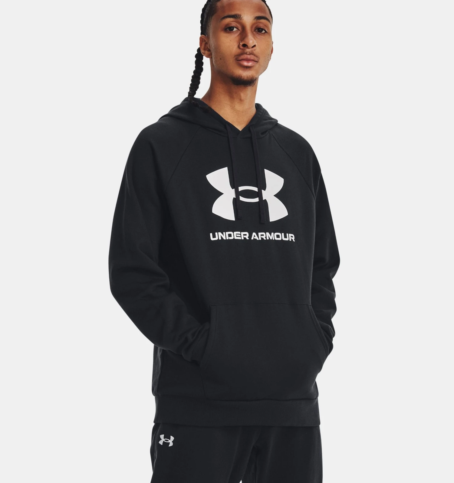 Under Armour Men's Rival Fleece Logo Hoodie 3 Under Armour Men's Rival Fleece Logo Hoodie