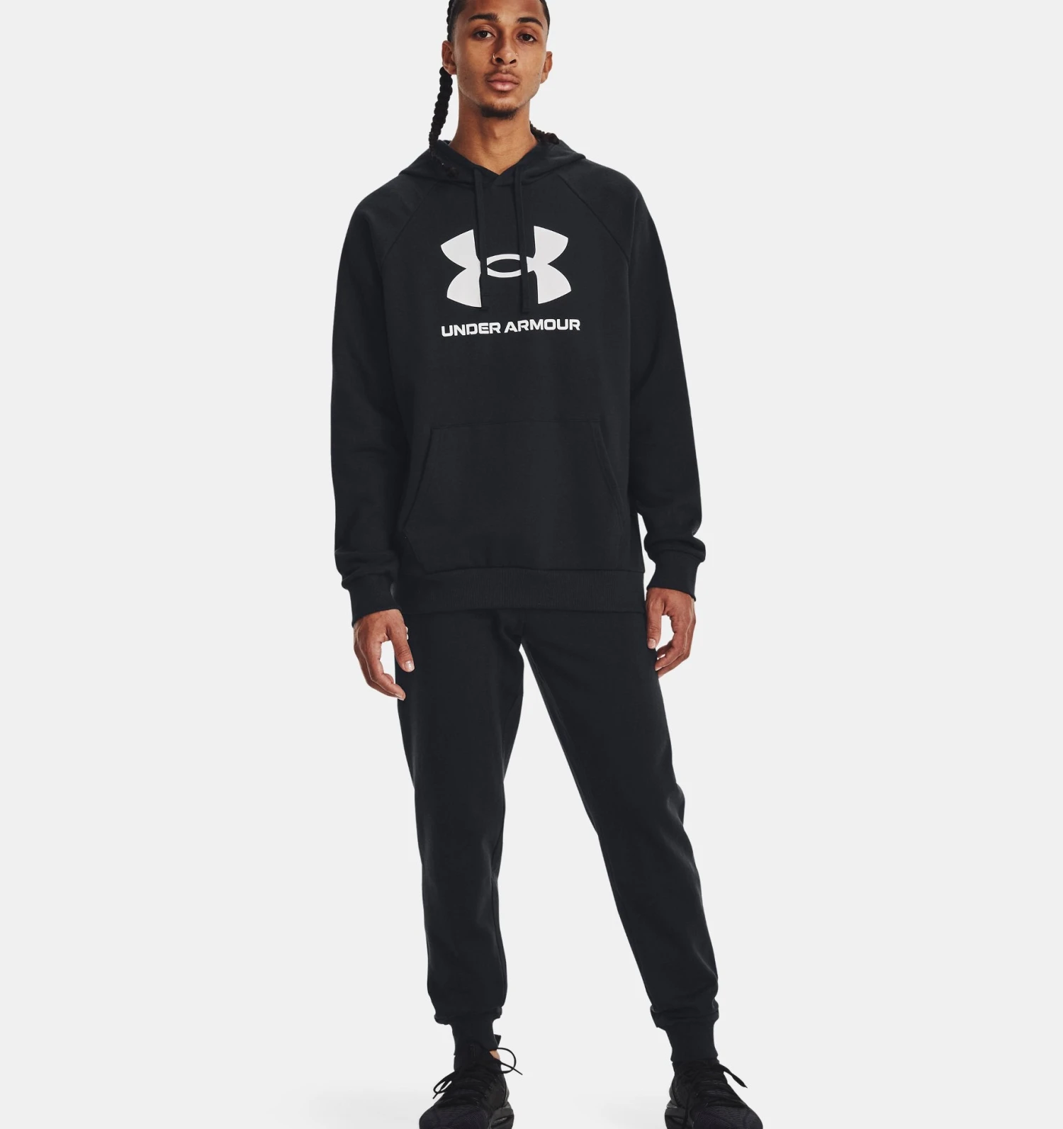 Under Armour Men's Rival Fleece Logo Hoodie 5 Under Armour Men's Rival Fleece Logo Hoodie - Image 3