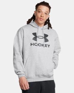 Under Armour Men's Icon Fleece Hockey Hoodie -Columbia Store V5 1386610 011 FC