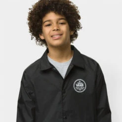 Vans Boys' Torrey II Jacket -Columbia Store VN0A5FNVBLK ALT1