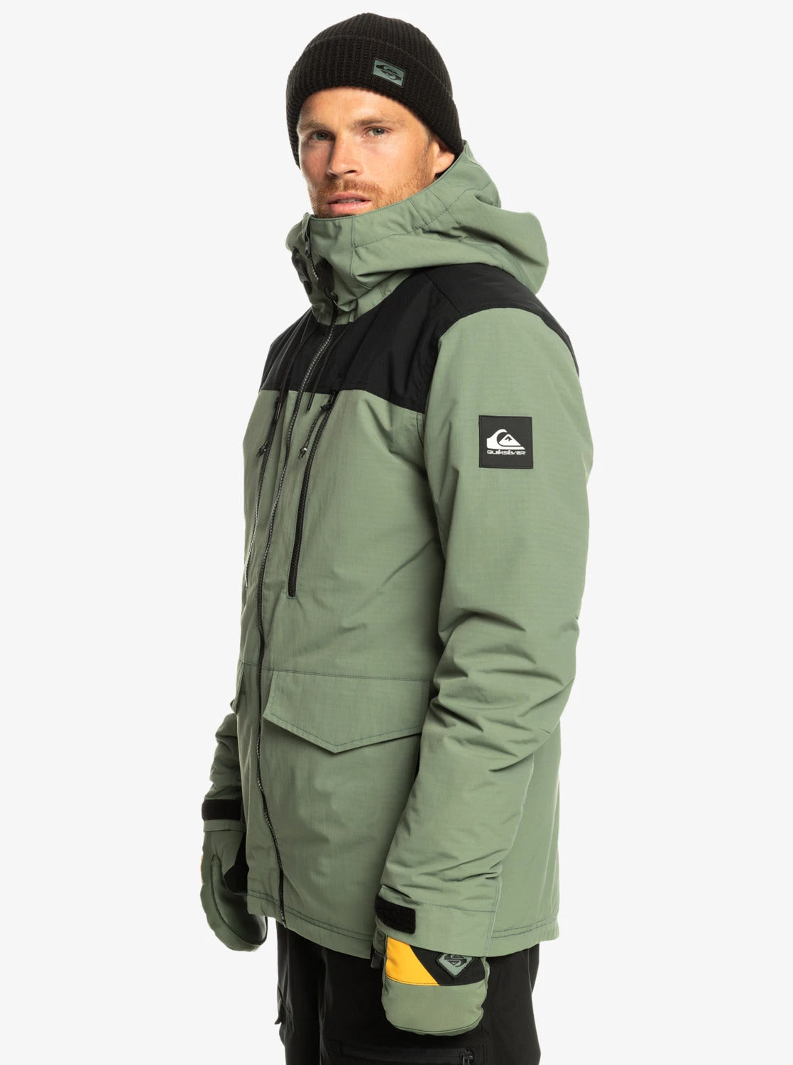 Quiksilver Men's Fairbanks Technical Snow Jacket 9 Quiksilver Men's Fairbanks Technical Snow Jacket - Image 7