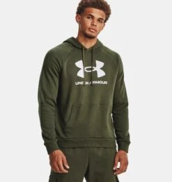 Under Armour Men's Rival Fleece Logo Hoodie 30 Under Armour Men's Rival Fleece Logo Hoodie -Columbia Store Y54M