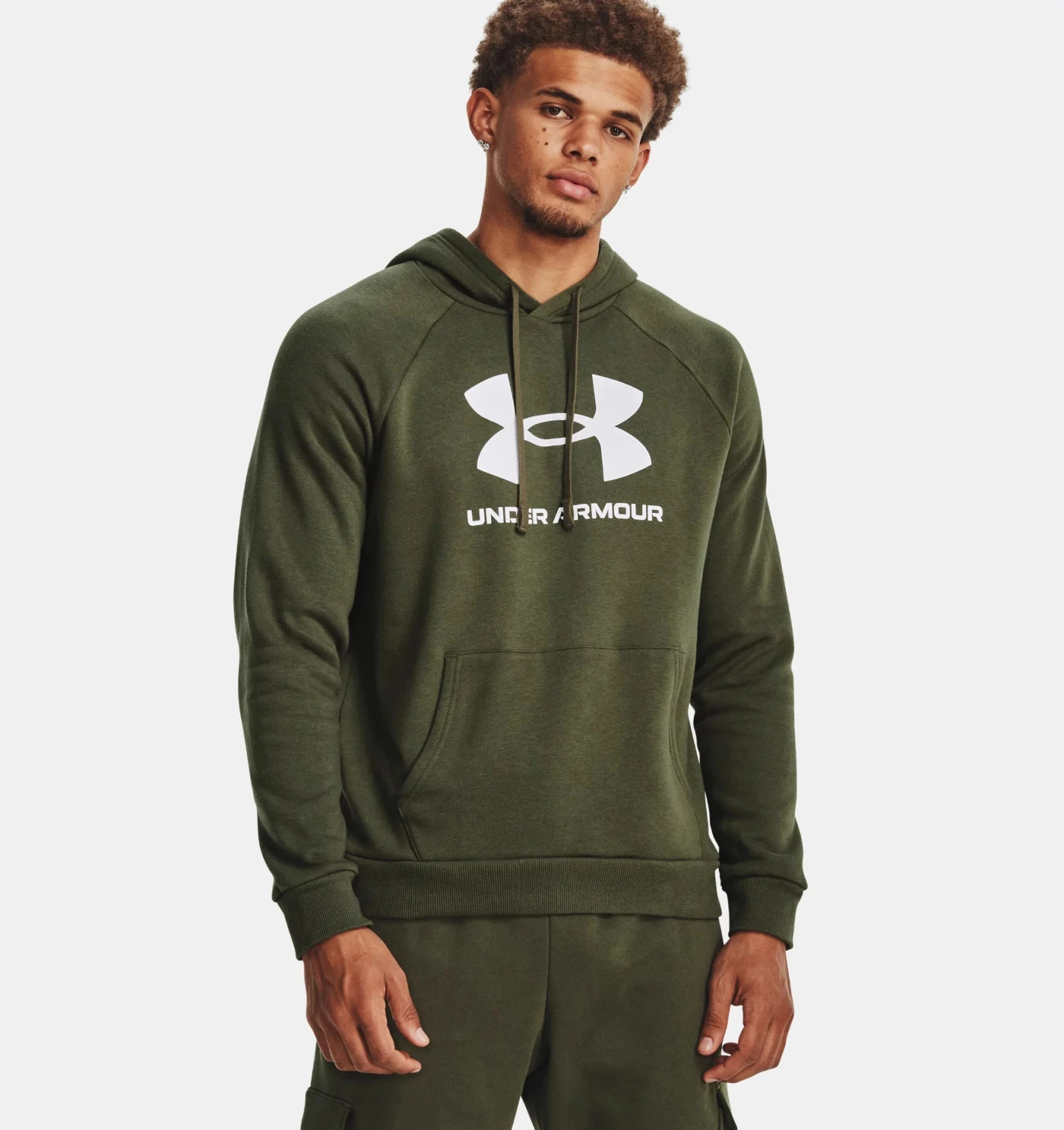 Under Armour Men's Rival Fleece Logo Hoodie 13 Under Armour Men's Rival Fleece Logo Hoodie - Image 11
