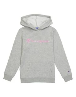 Champion Girl's Youth Marble Script Powerblend Fleece Hoodie -Columbia Store YFH5G14