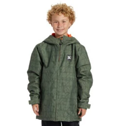 DC Boys' Basis Print Technical Snow Jacket