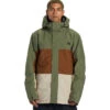 DC Men's Defy Technical Snow Jacket -Columbia Store adytj03063 dcshoes w gph0 frt1