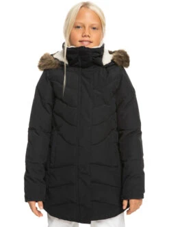 Roxy Girls' Elsie Longline Winter Jacket